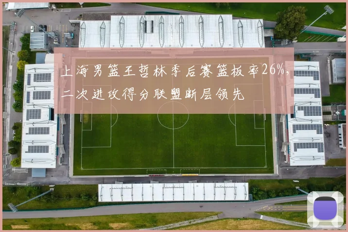 上海男篮王哲林季后赛篮板率26%，二次进攻得分联盟断层领先